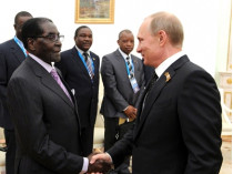 Зимбабвийский диктатор Мугабе похвалил Россию за стойкость против санкций