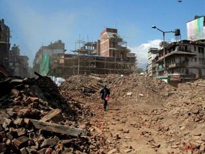 В Непале произошло еще одно мощное землетрясение