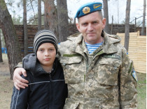 Ярослав Савула с сыном 