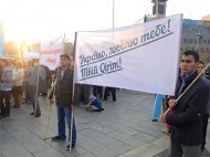 На Майдане проходит акция памяти к годовщине депортации крымских татар (трансляция)
