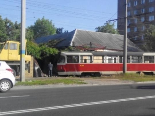 трамвай Харьков ДТП