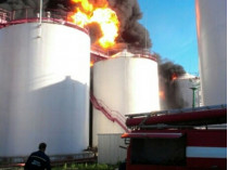 пожар на нефтебазе