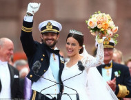 В Стокгольме женился принц Карл Филипп (фото, видео)
