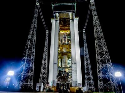 Ракета-носитель Vega на стартовой площадке