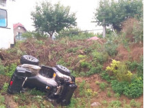 В Запорожской области погибли водитель квадроцикла и его малолетний пассажир (фото)