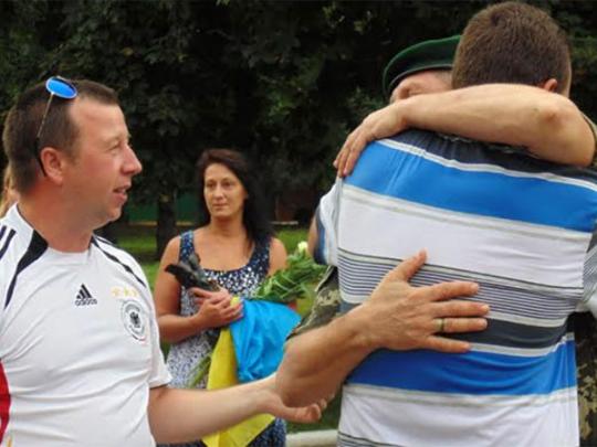 В Одессу из зоны АТО вернулись более 70 пограничников (фото)