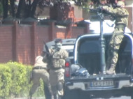Обнародовано оперативное видео с места начала конфликта в Мукачево