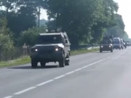 В Мукачево отправилась тяжелая техника (видео)