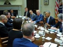 Яценюк встретился с Обамой и Байденом (фото)