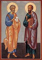 В воскресенье православные и греко-католики, завершив пост, отметят день памяти святых апостолов петра и павла