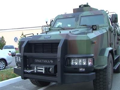 Пограничники начали испытания бронеавтомобиля «Казак 2» (видео)