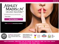Главная страничка сайта Ashley Madison