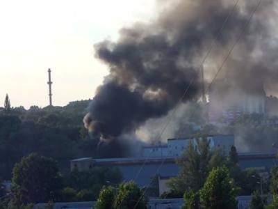 В Киеве и Харькове произошло сразу два больших пожара (видео)