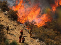 Пожарные в Калифорнии