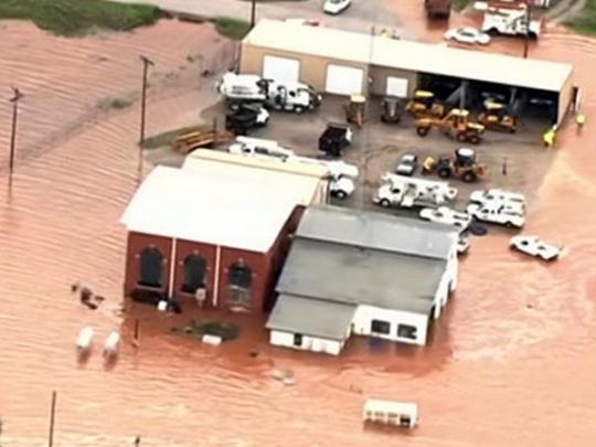 наводнение Техас