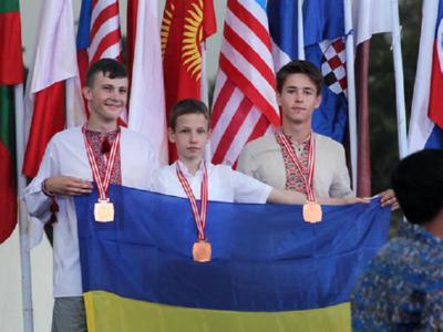 Украинские участники олимпиады