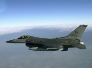 В Баварии разбился американский истребитель F-16