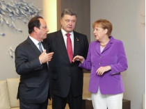На День независимости Порошенко встретится с Меркель и Олландом