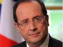 Олланд напомнил о преданности Франции территориальной целостности Украины