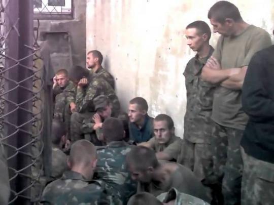 украинские пленные Донбасс