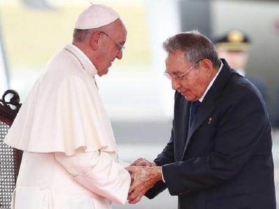 Папа Римский Франциск и Рауль Кастро