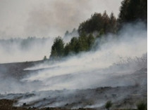 В Киеве опять запахло дымом из-за тления торфяника 