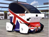 В Великобритании начались испытания беспилотных мини-электромобилей 