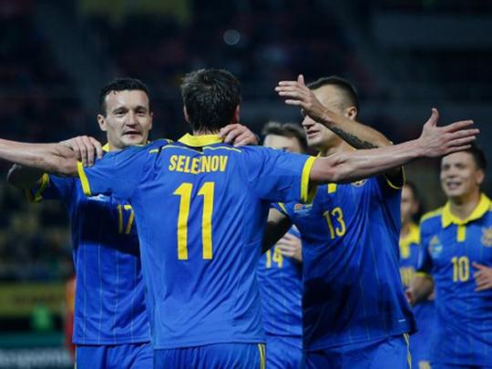 Украина обыграла Македонию в отборе на Евро-2016 (видео)