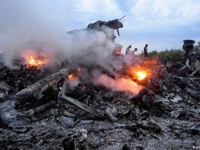 Обломки малайзийского «Боинга»