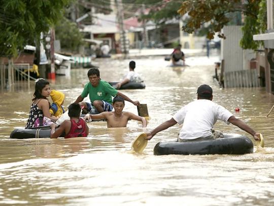 Филиппины цунами
