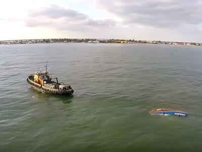 На берег в Затоке вынесло тело пассажира катера «Иволга»