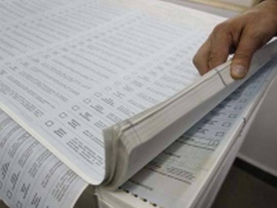 В Полтаве оказались испорченными 237 тысяч бланков для голосования 