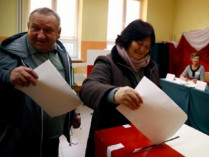 На избирательном участке в Варшаве