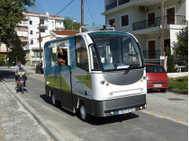 автобус без водителя Греция