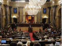 Заседание парламента Каталонии
