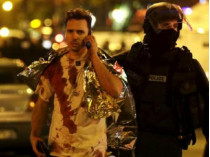 Раненый во время теракта в Париже