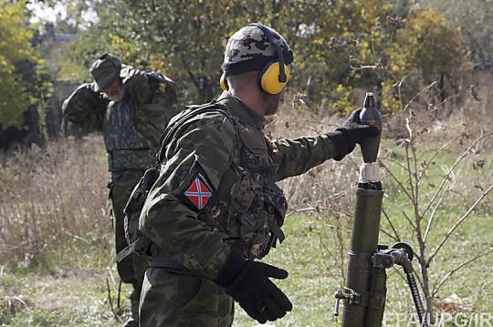 С вечера и до утра боевики 30 раз обстреливали позиции сил АТО