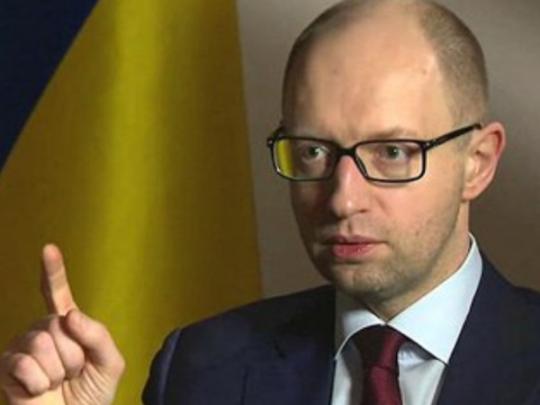 Яценюк пригрозил РФ «зеркальным ответом» на эмбарго против украинских товаров
