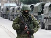 российские военные Крым
