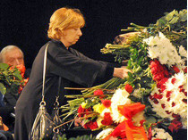 Ахеджакова похороны Рязанова