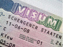Шенгенская виза в паспорте гражданина Украины