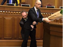 Напавшего на Яценюка депутата Барну исключили из фракции «БПП»