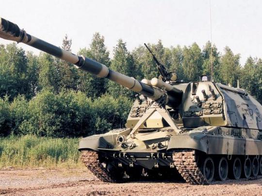 Боевики применили против сил АТО самоходную артиллерийскую установку