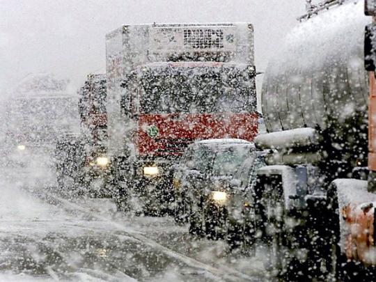 На Киев надвигается сильный снегопад&nbsp;— КГГА