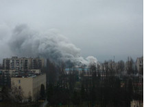 В Ужгороде загорелся старейший универмаг города (фото, видео)