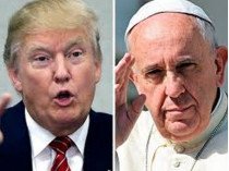 Дональд Трамп и Папа РИмский