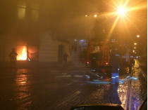Во Львове произошел пожар в филиале российского «Сбербанка»