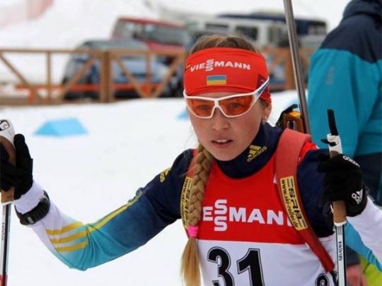 Украинская биатлонистка Белкина завоевала «золото» на Кубке Европы