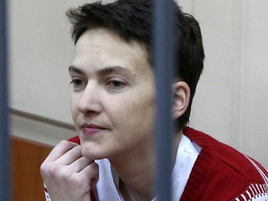 Савченко не намерена прекращать голодовку