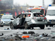 В Берлине на ходу взорвался автомобиль